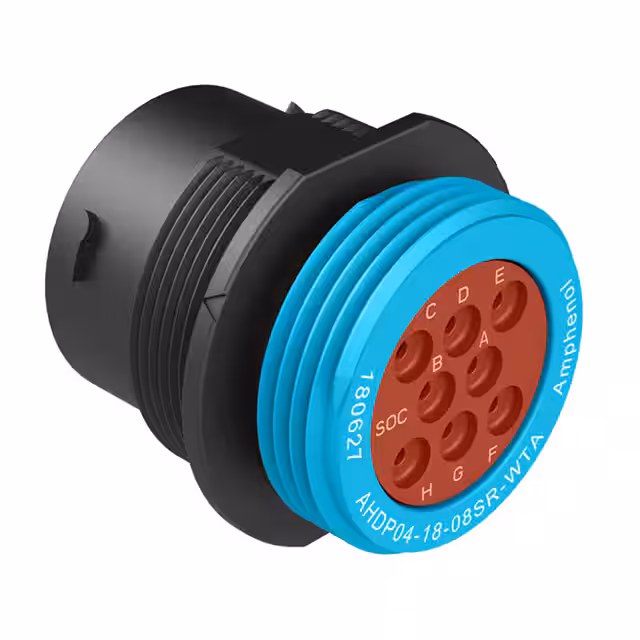 AHDP04-18-08SR-WTA Amphenol Sine Systems Corp  Rundsteckverbindergehäuse